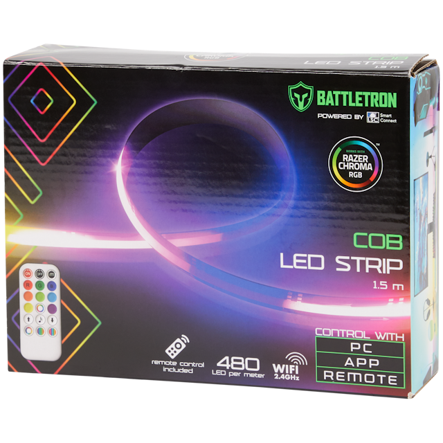 RGB herný LED pásik Battletron