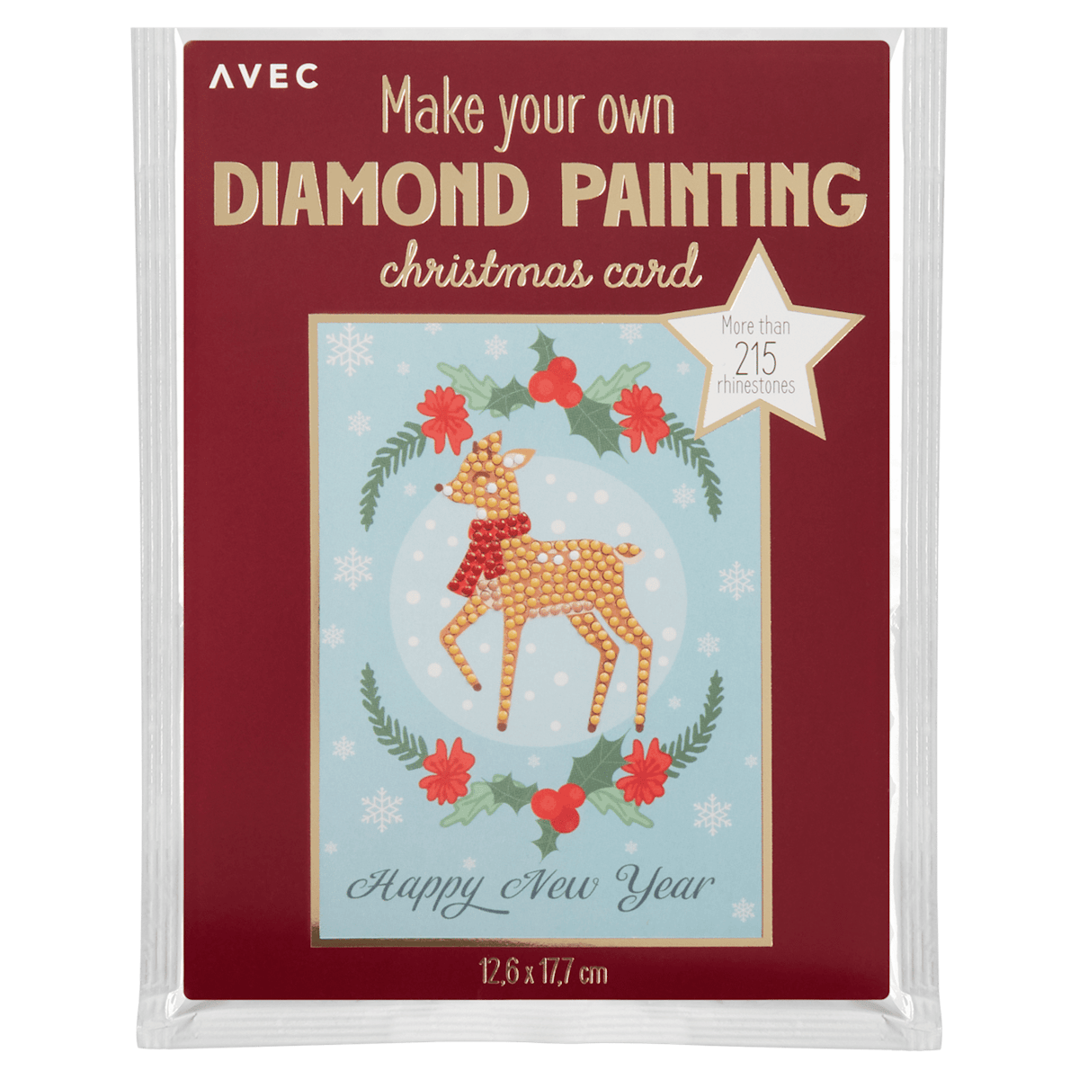 Diamond Painting carte de Noël Avec