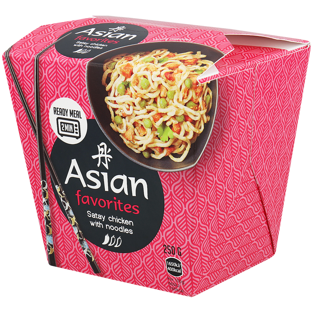 Asian Favorites noodles