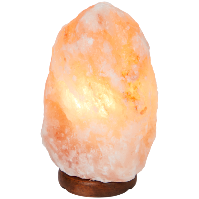 Salzkristall-Lampe
