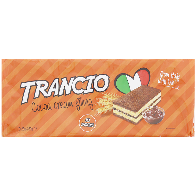 Pasteles de chocolate Trancio 
