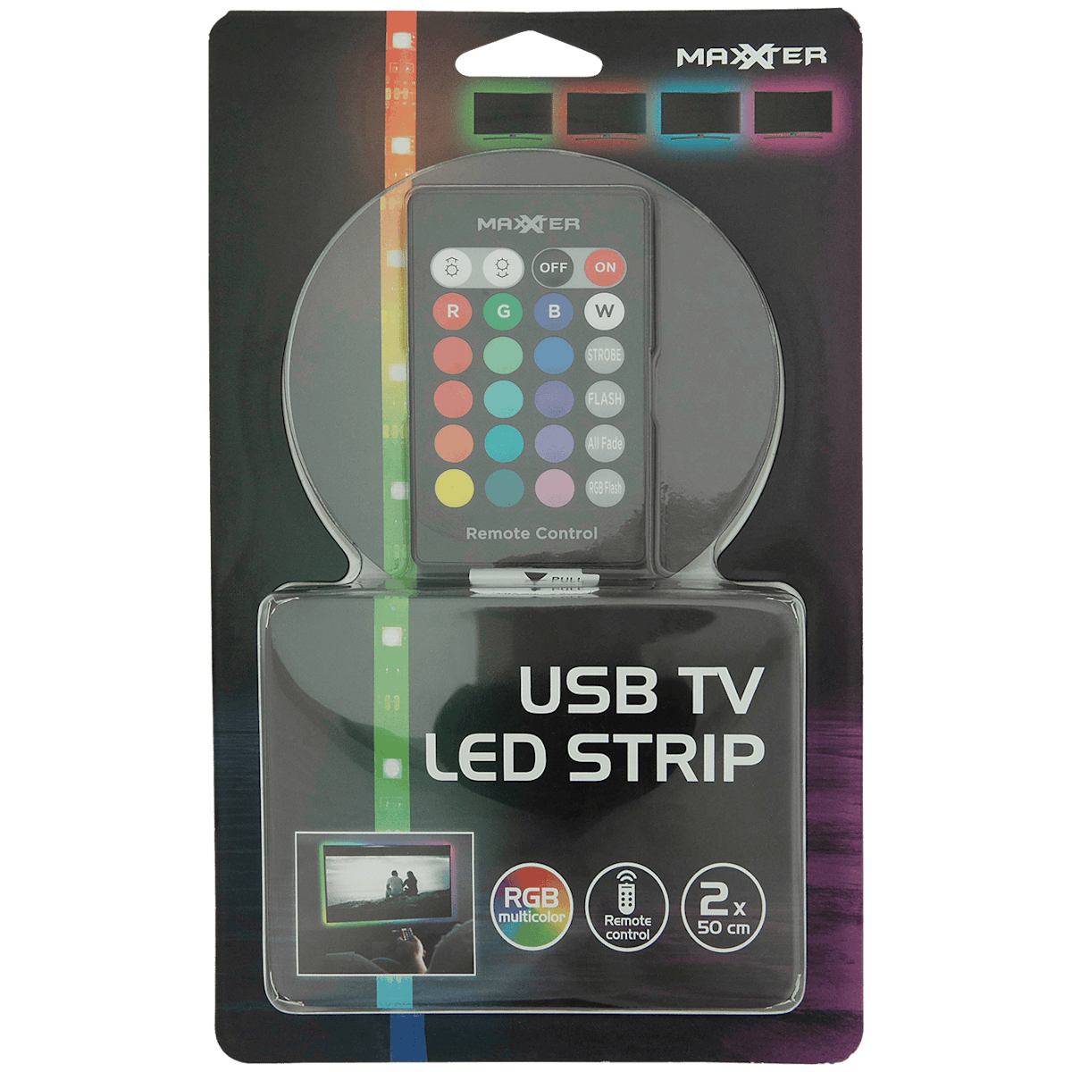 Maxxter TV-LED-Streifen