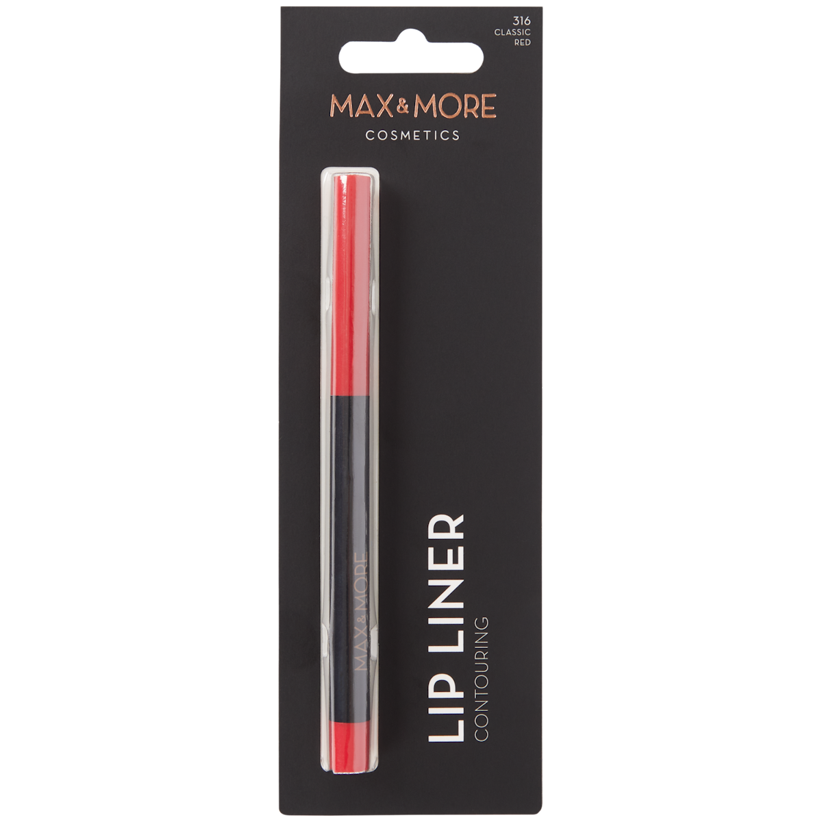 Crayon à lèvres Max & More Classic Red