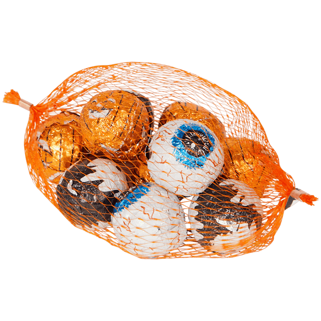 Globes oculaires en chocolat d’Halloween