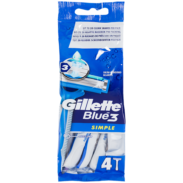 Maszynki do golenia Blue 3 Gillette Simple