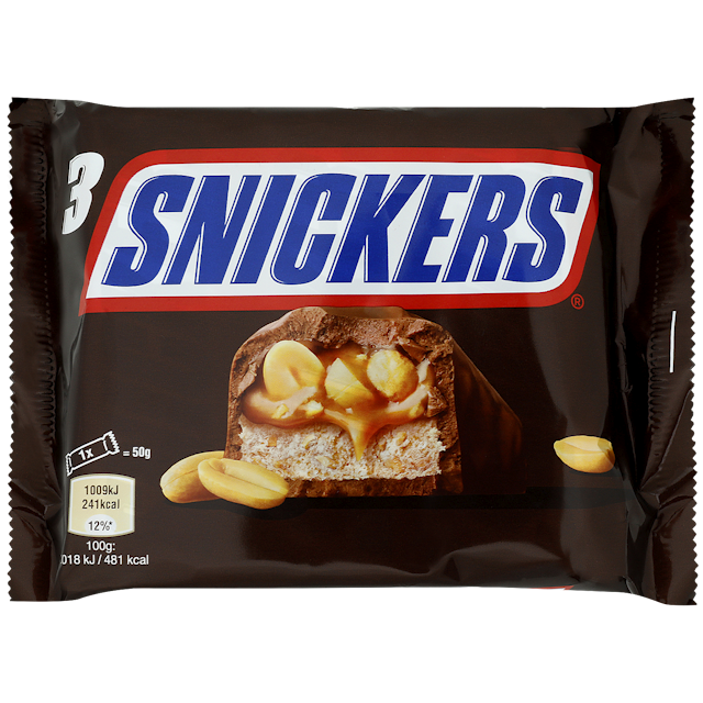 Čokoláda Snickers