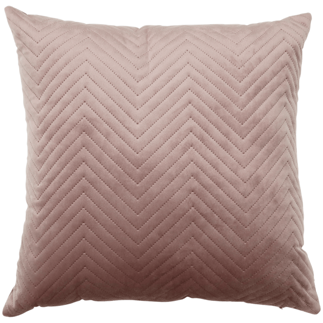 Aksamitna poduszka ozdobna z zygzakiem