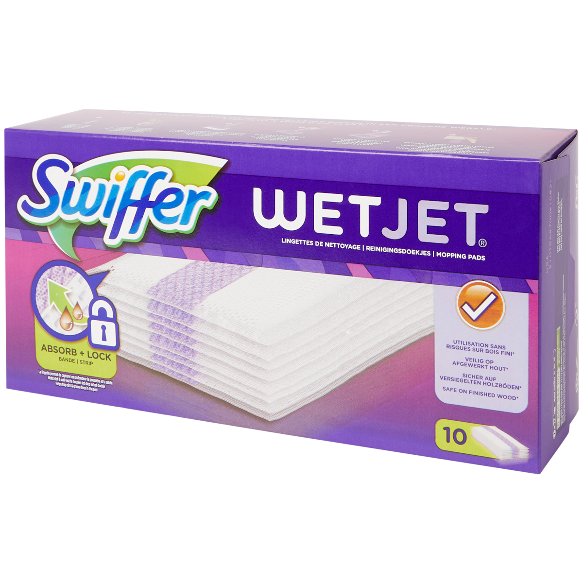 Lingettes nettoyantes WetJet Swiffer
