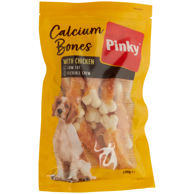 Snack per cani Pinky Calcium Bones