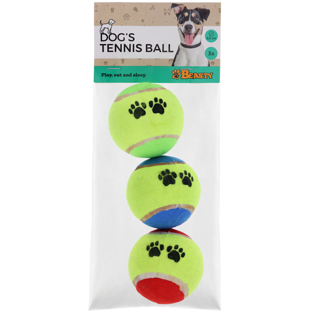 Balles de tennis pour chiens Beasty