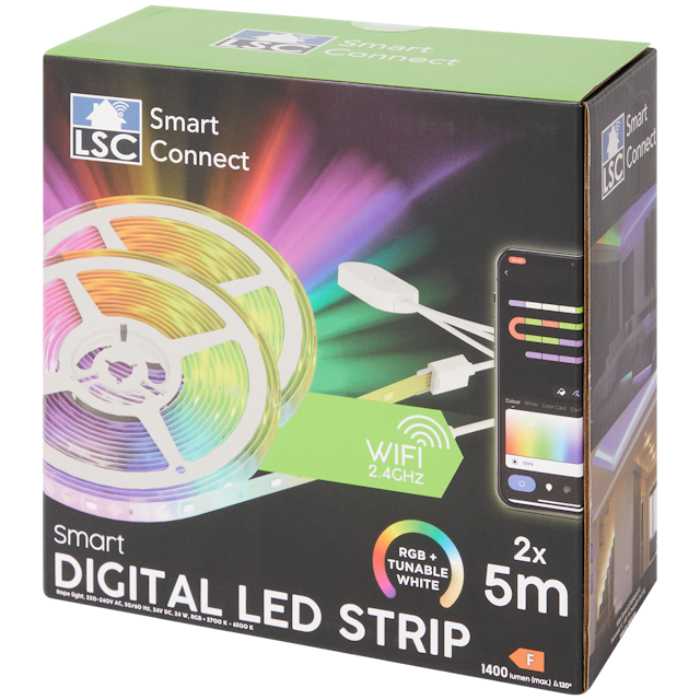 Cyfrowe taśmy LED LSC Smart Connect