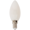 LED žárovka s vlákny LSC ve tvaru svíčky