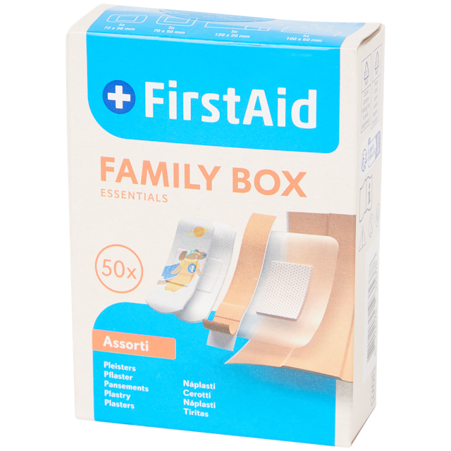 First Aid pleisters Family Box