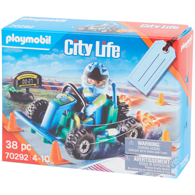 Set cadeau Playmobil City Life Pilote de kart