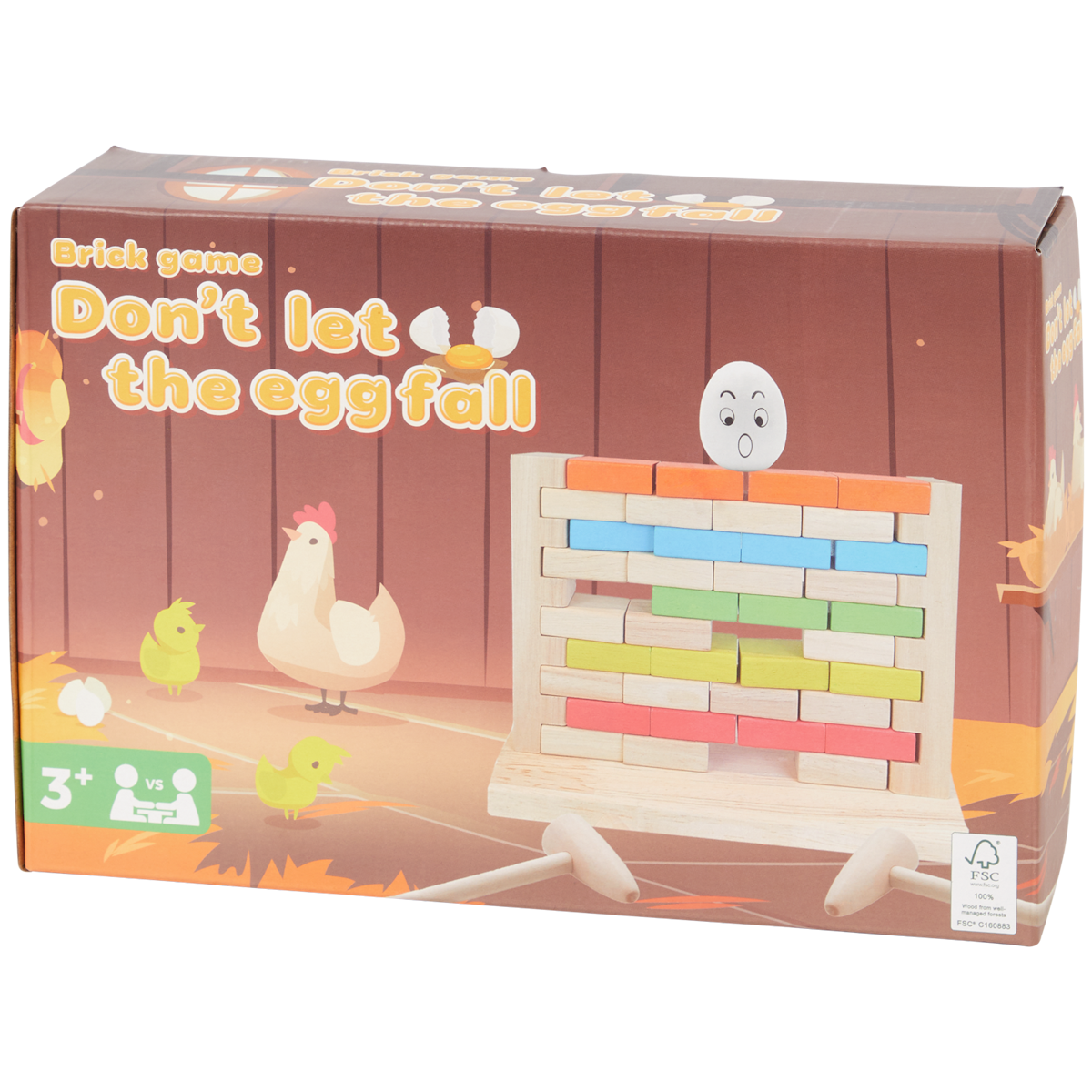 "Lass das Ei nicht fallen"-Spiel