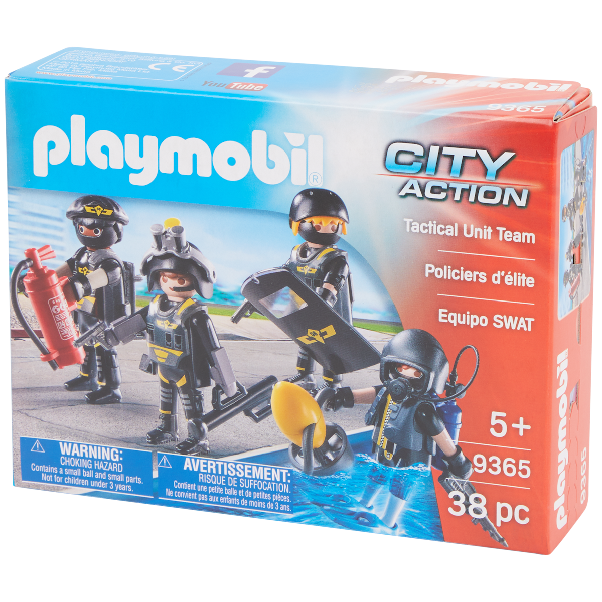 Squadra d'assalto della polizia Playmobil City Action