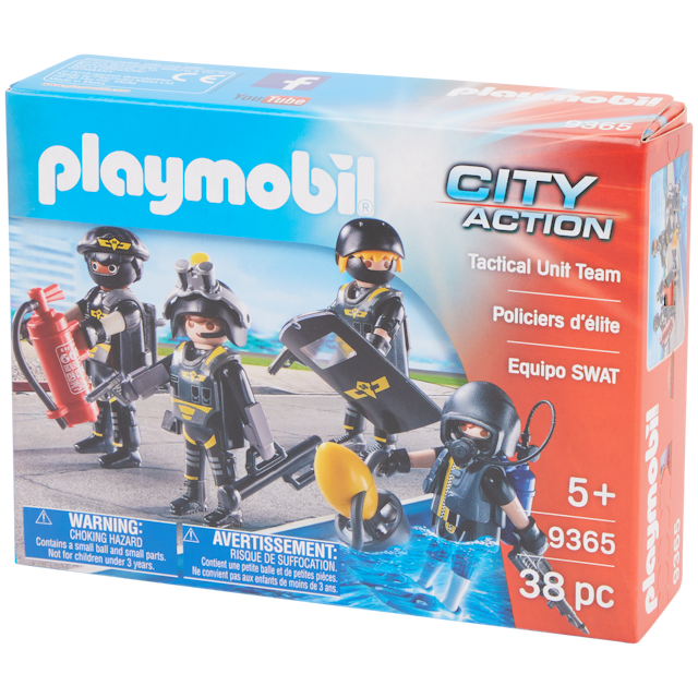 Squadra d'assalto della polizia Playmobil City Action