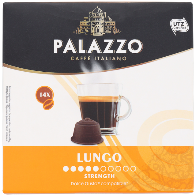 kávové kapsle Palazzo Lungo