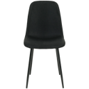 Chaise avec pieds métalliques