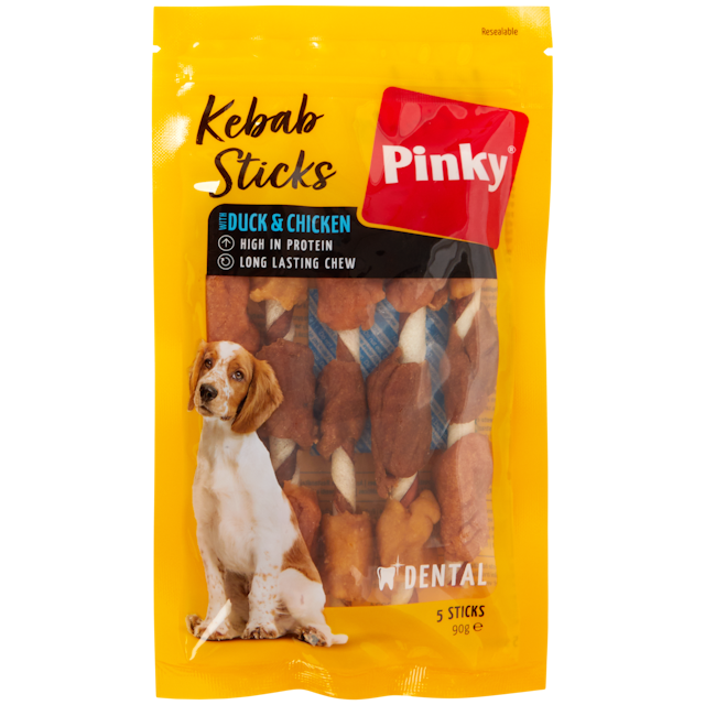 Pinky Hunde-Kebabsticks