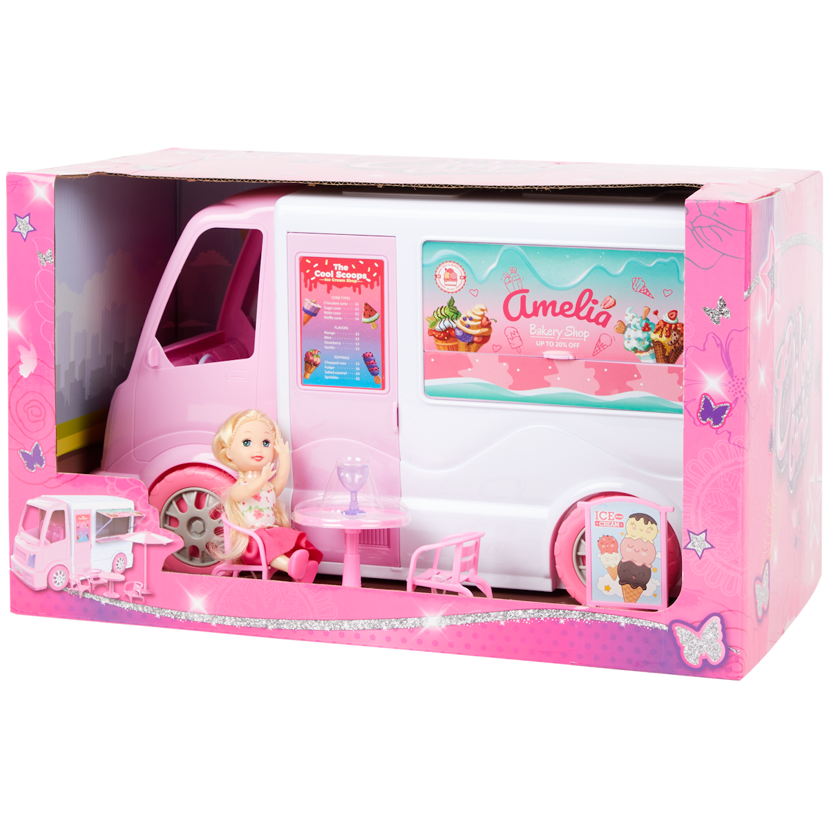 Zmrzlinářské auto Chloe Girlz