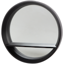 Miroir rond à suspendre avec tablette