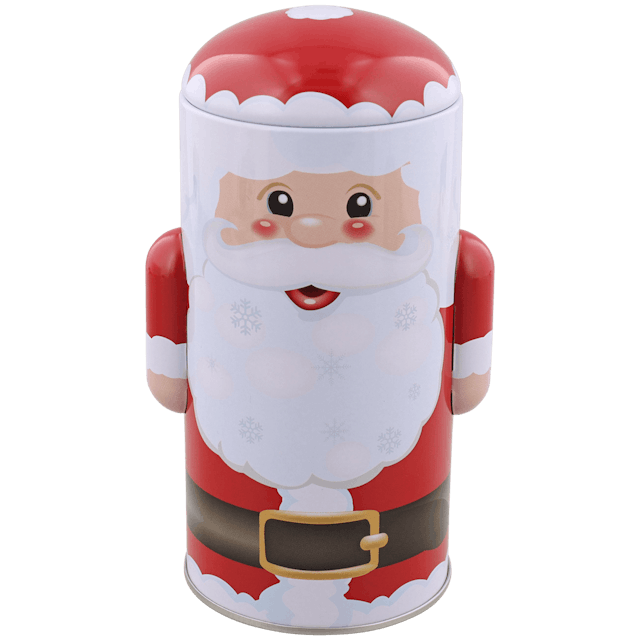 Úložná plechovka vánoční figurka