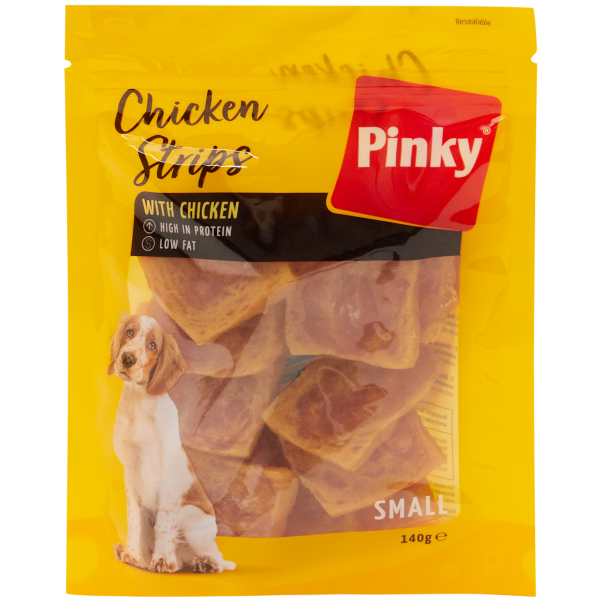 Pinky hondensnacks Chicken Strips