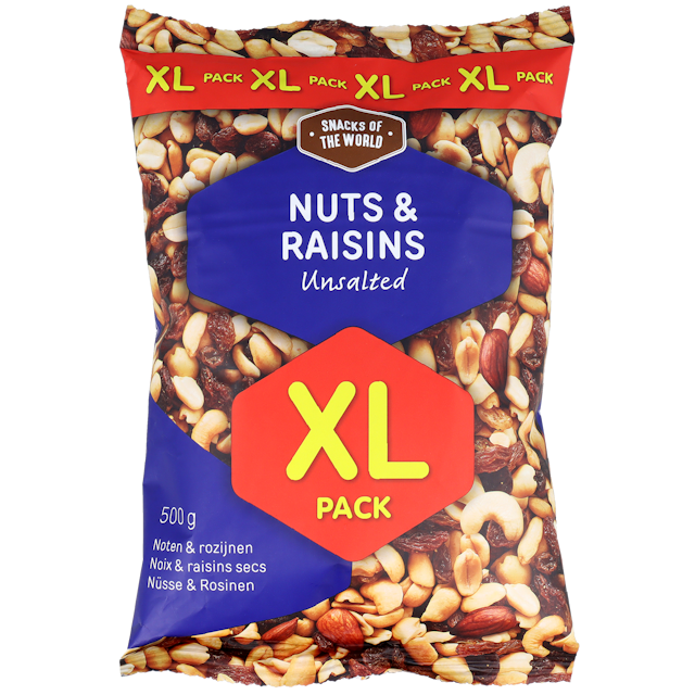 Noix & raisins secs Snacks of the World Format XXL