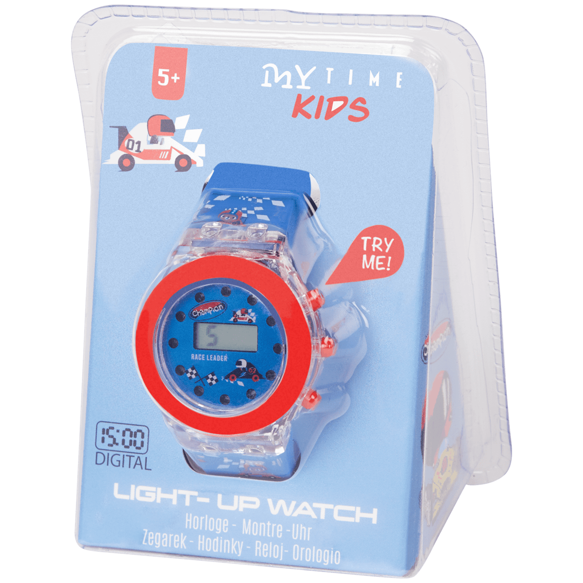 Cyfrowy zegarek dziecięcy z podświetleniem 