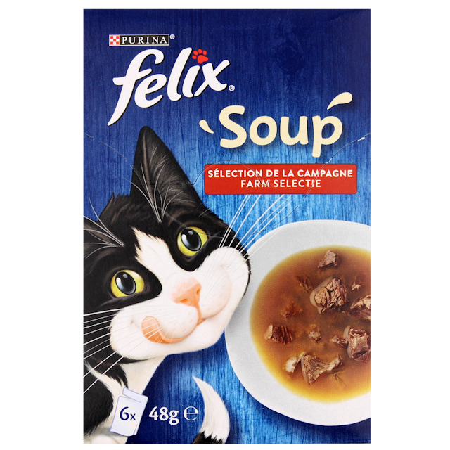Soupe pour chats Felix
