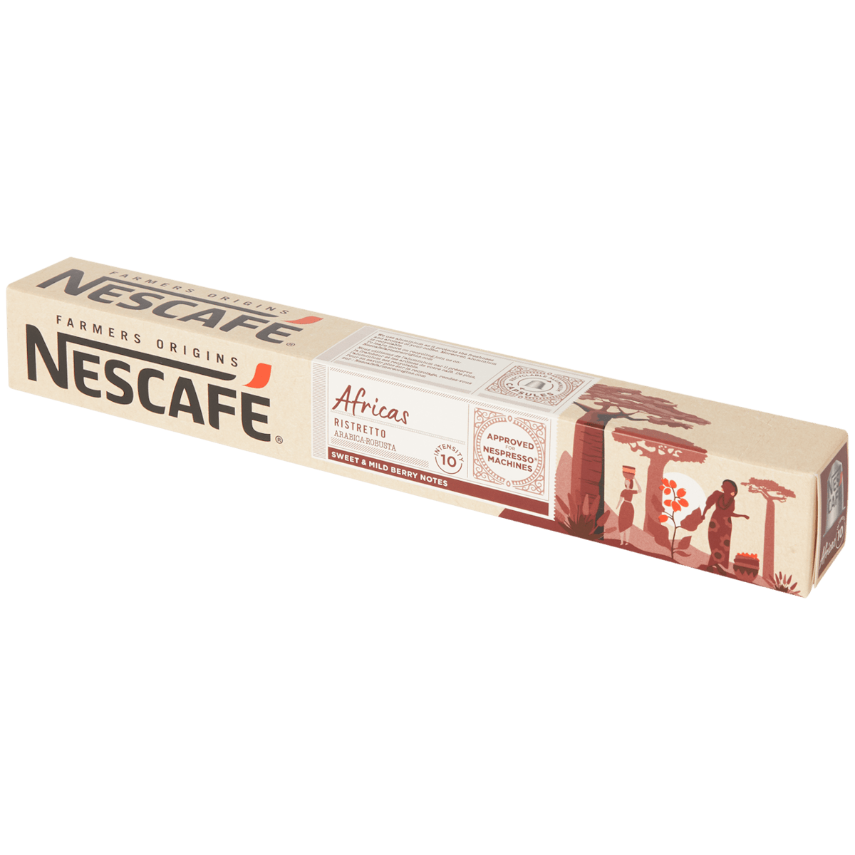 Nescafé Farmers Origins koffiecapsules Africas Ristretto
