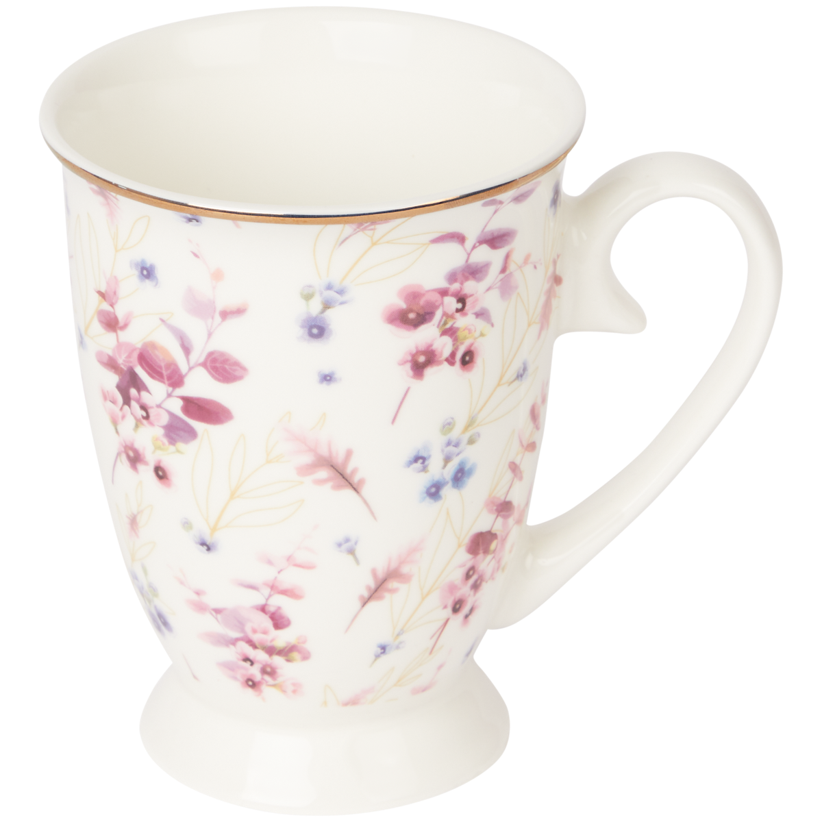 Mug à café à imprimé floral 