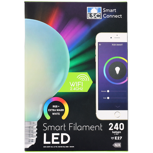 Lampadina LED smart multicolore LSC Smart Connect