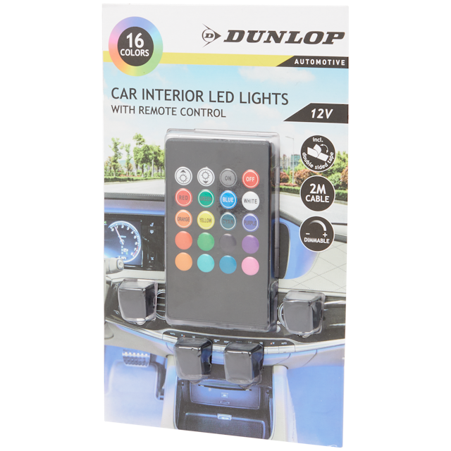 Éclairage LED intérieur voiture Dunlop