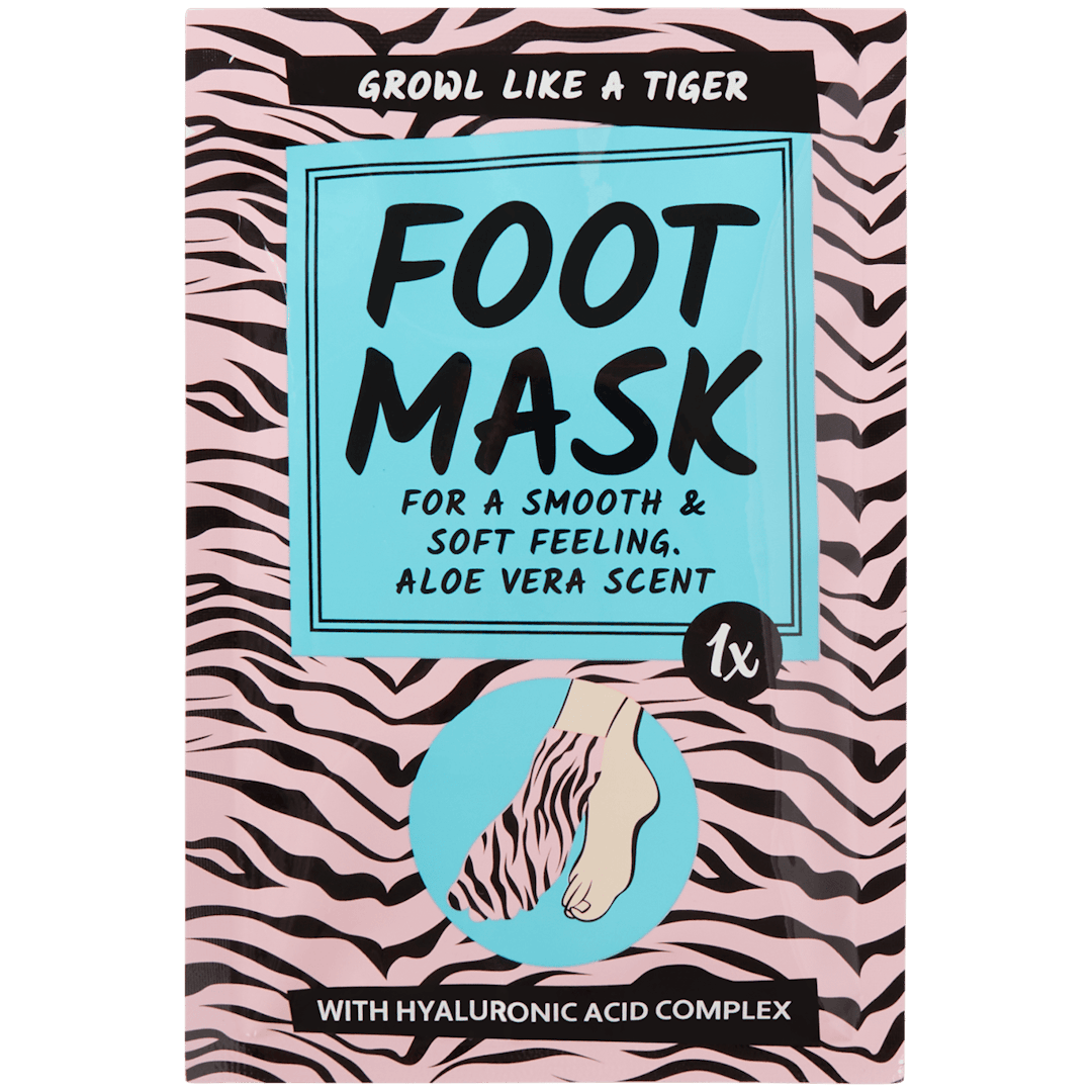 Masque pour les pieds imprimé
