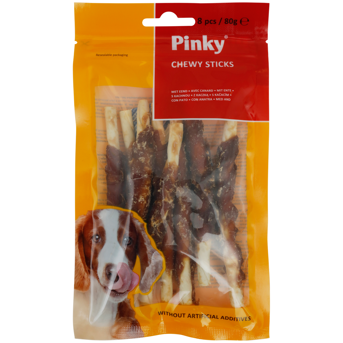 Barritas para perros Pinky Chewy Sticks