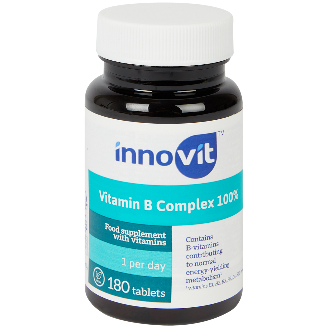 Complément alimentaire Innovit Complexe vitamine&nbsp;B 100&nbsp;%