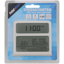 Mini thermomètre avec horloge