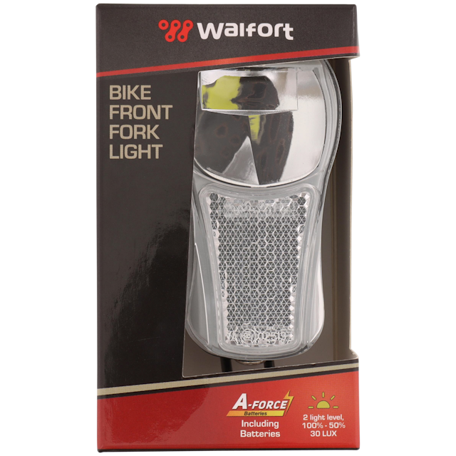 Éclairage avant vélo Walfort 