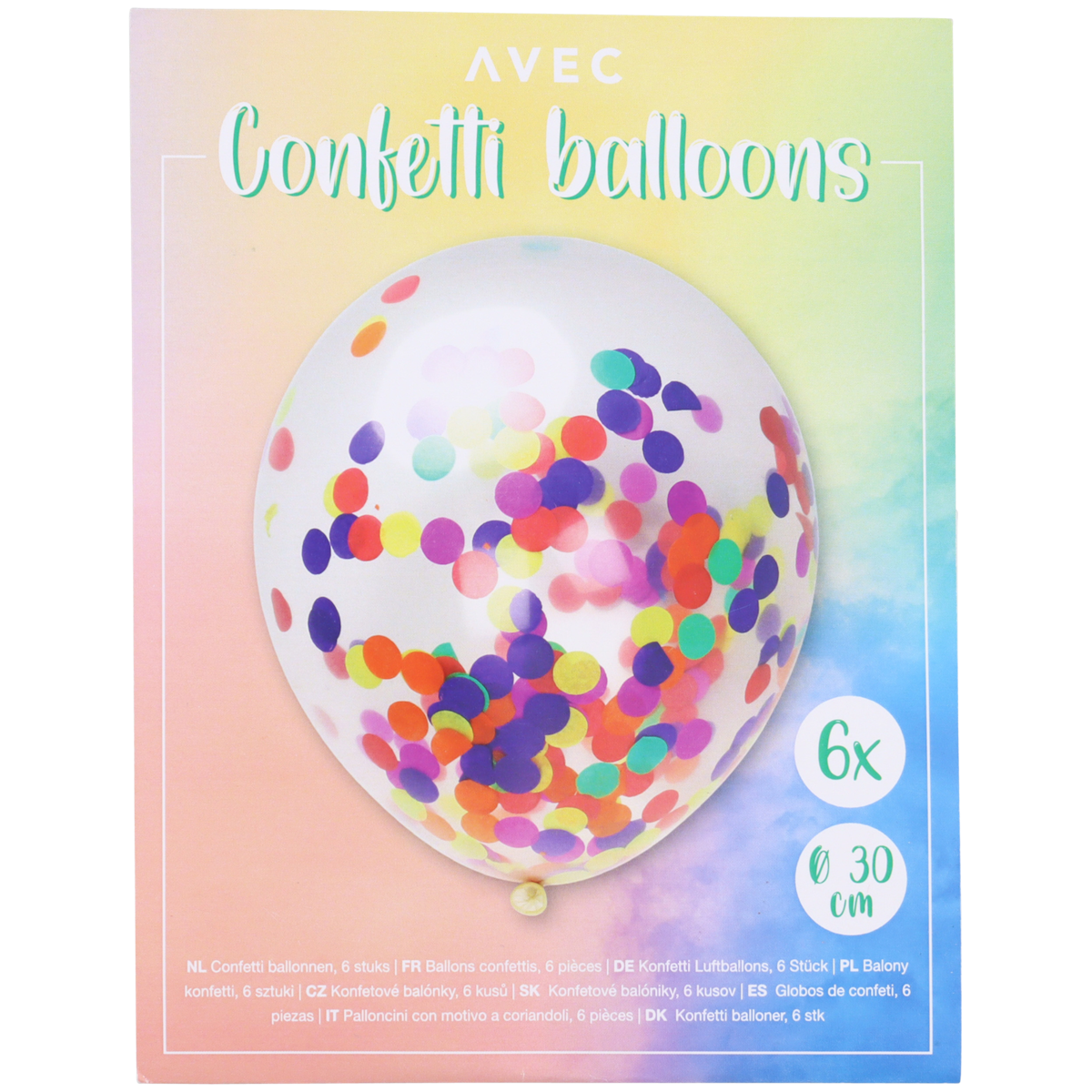 Ballon de confettis