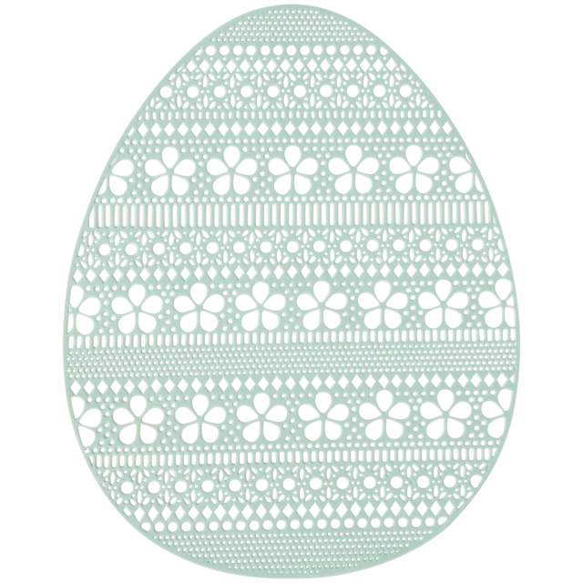 Mantel individual de huevo de Pascua