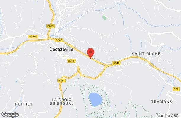 Decazeville Route départementale