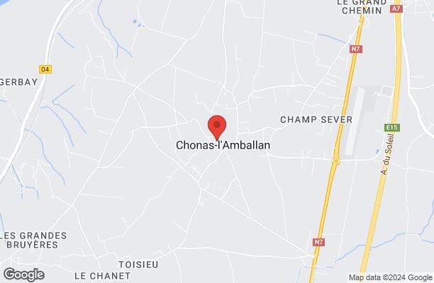 Chonas l'Amballan Za Grand Champ  Route Nationale
