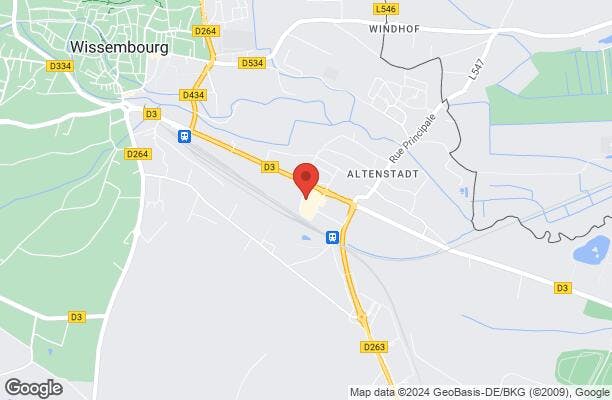 Wissembourg Allée des peupliers Altenstadt