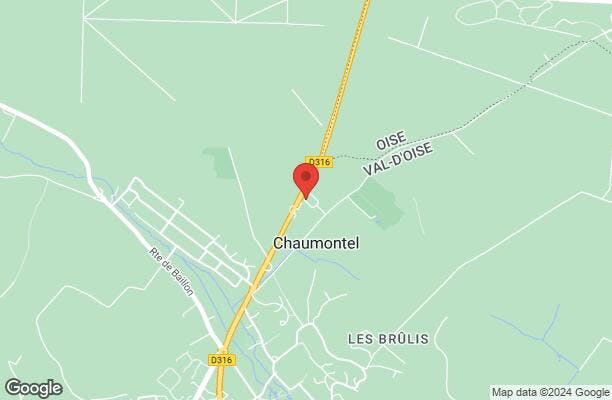 Chaumontel Route Nationale