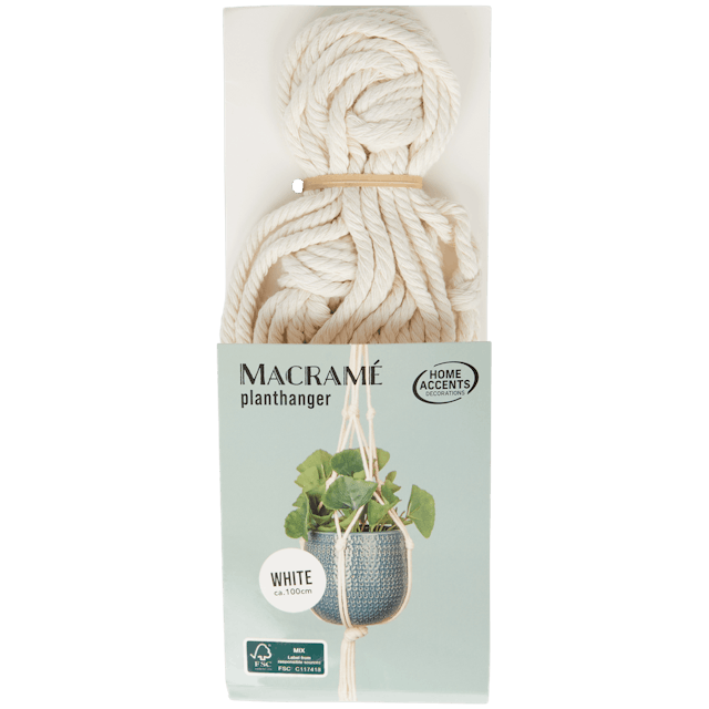 Home Accents Makramee-Pflanzenaufhänger