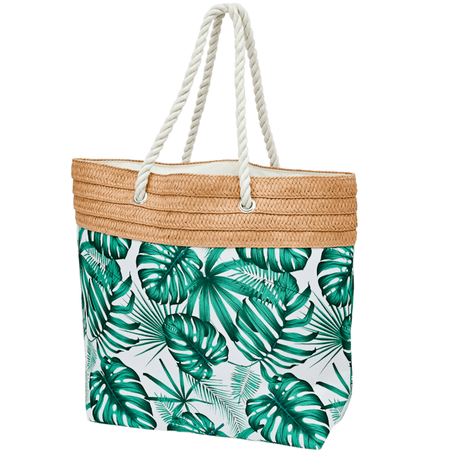 Pletená plážová taška  