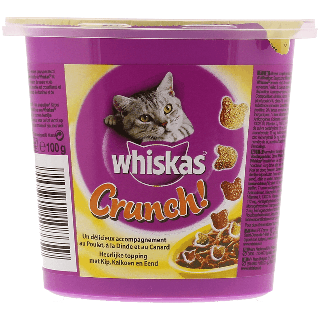 Kočičí pamlsky Crunch Whiskas  