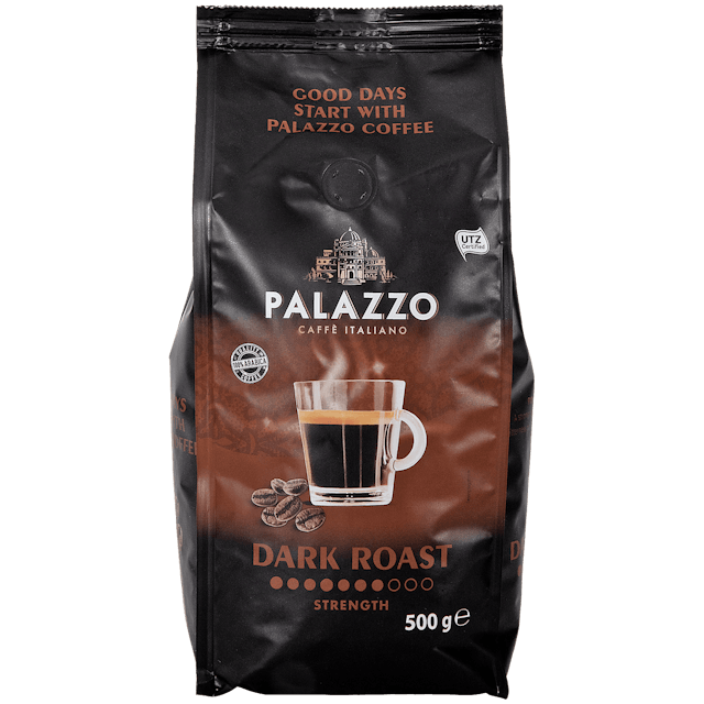 Zrnková káva Palazzo Dark Roast